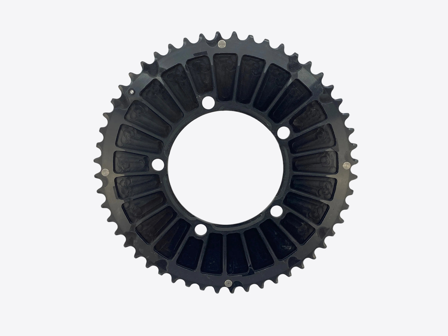 backside of the chainring