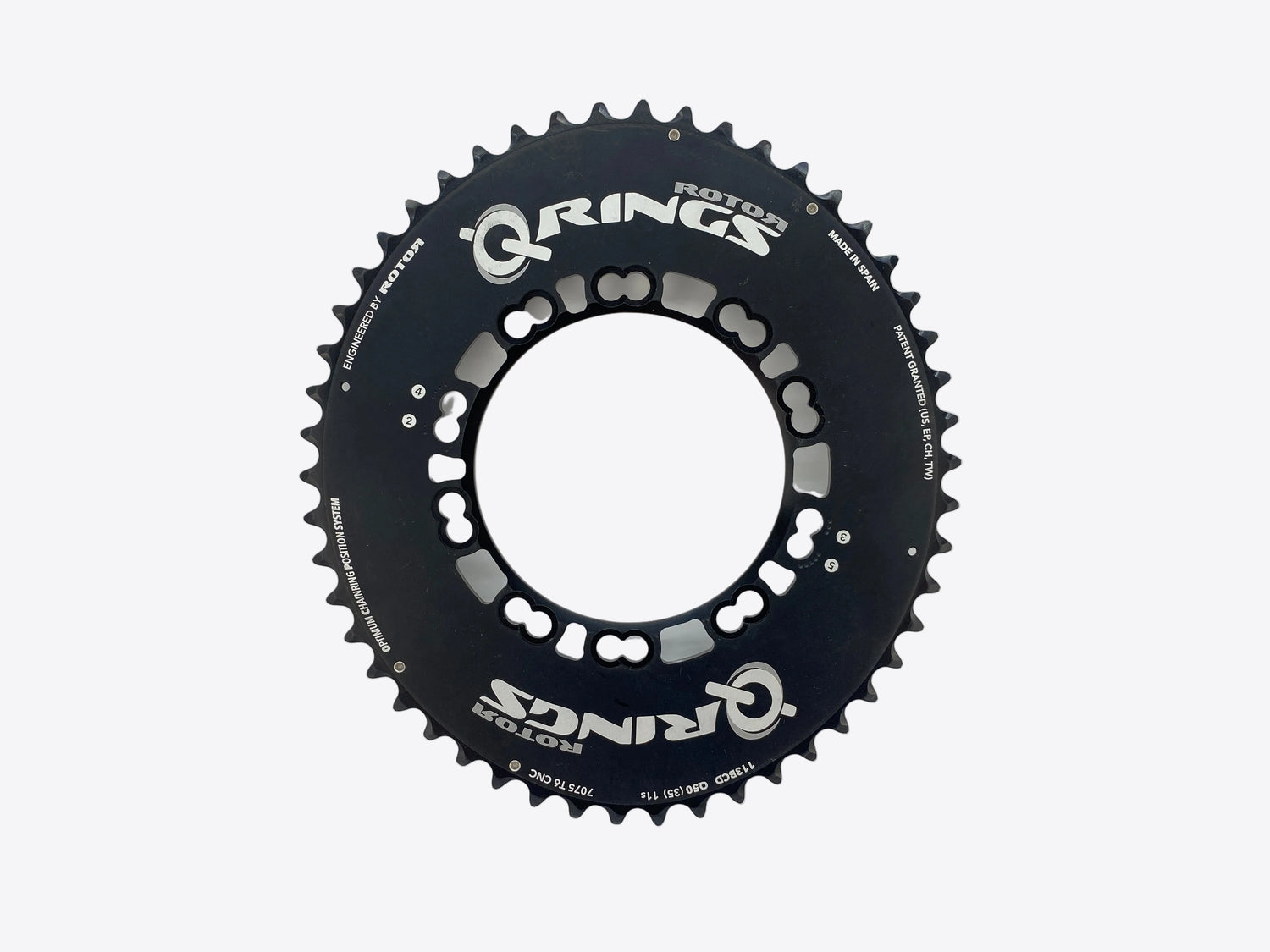 main view of the chainring