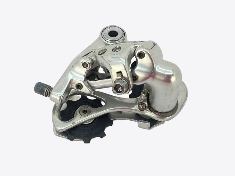 underside view of the derailleur