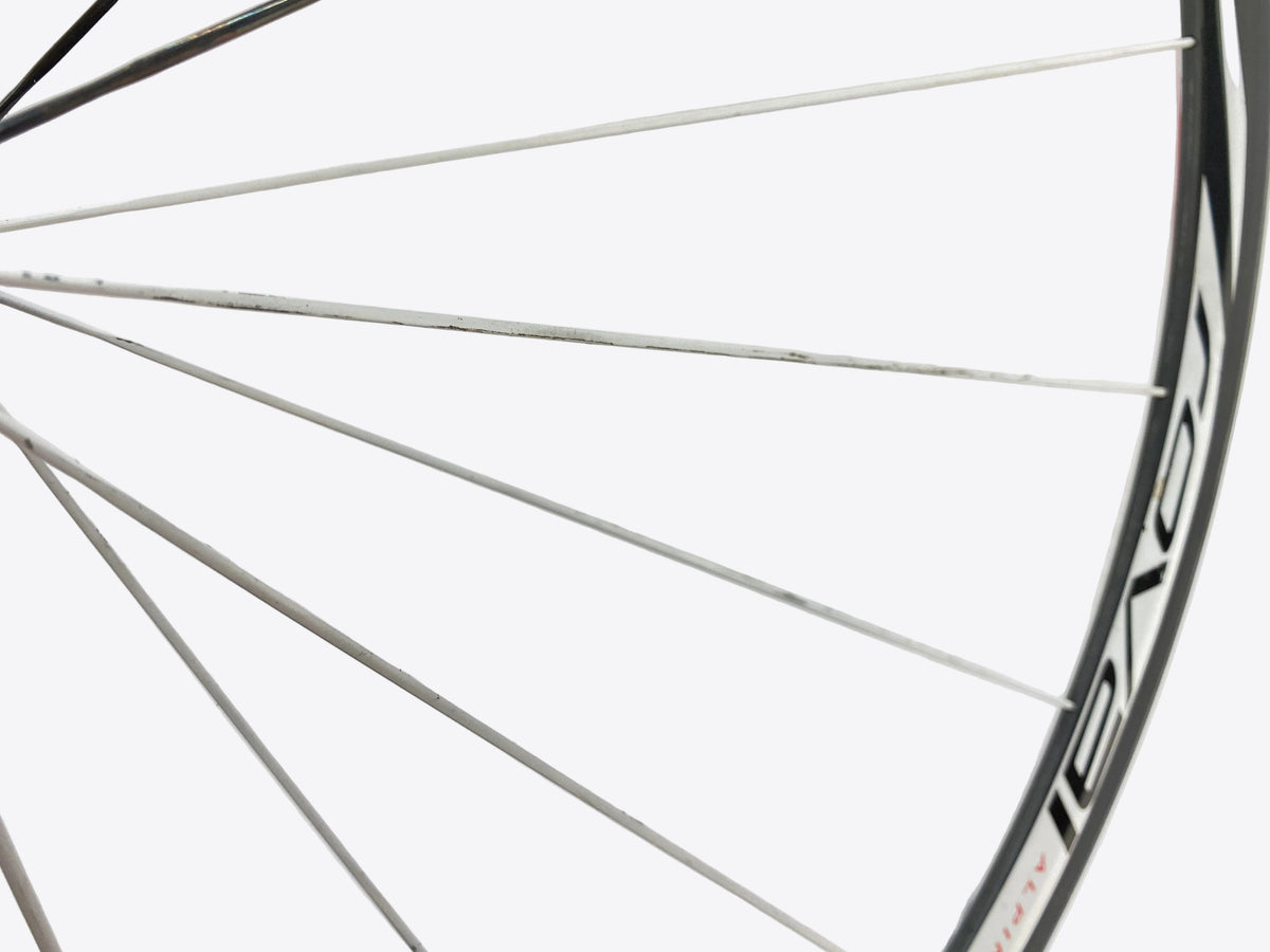 view of the spokes