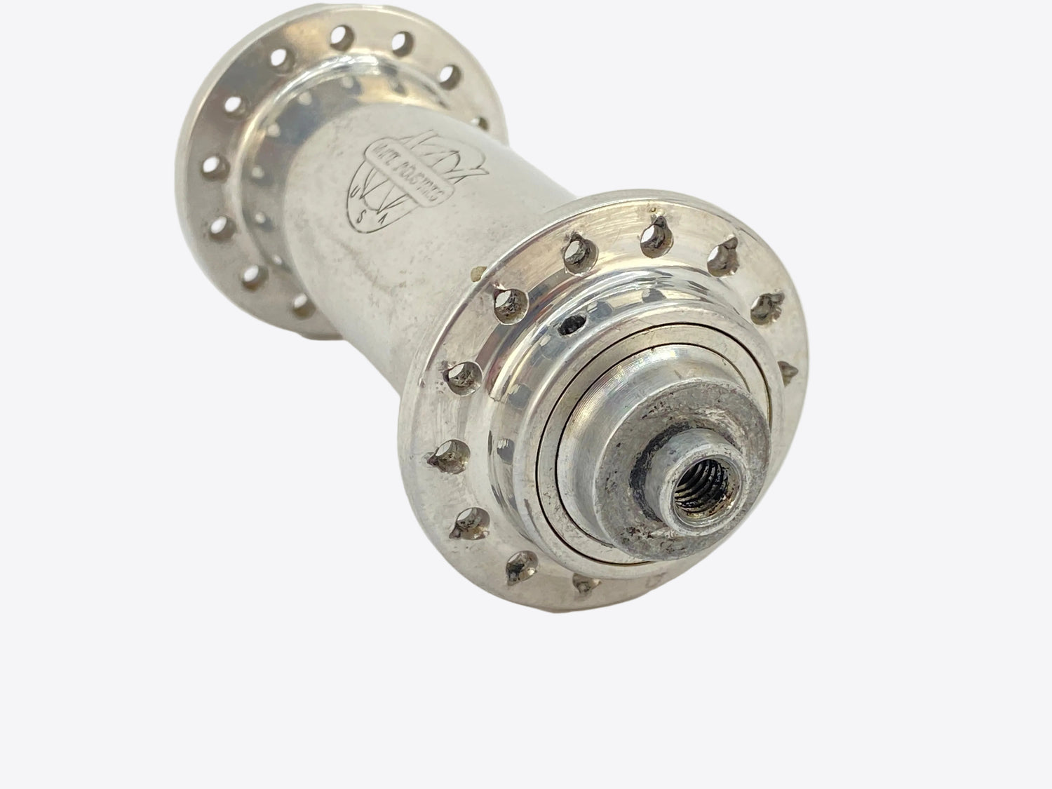 right side of the front hub