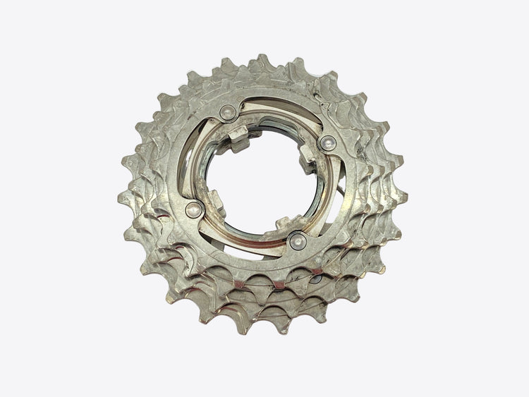 view of the titanium cogs