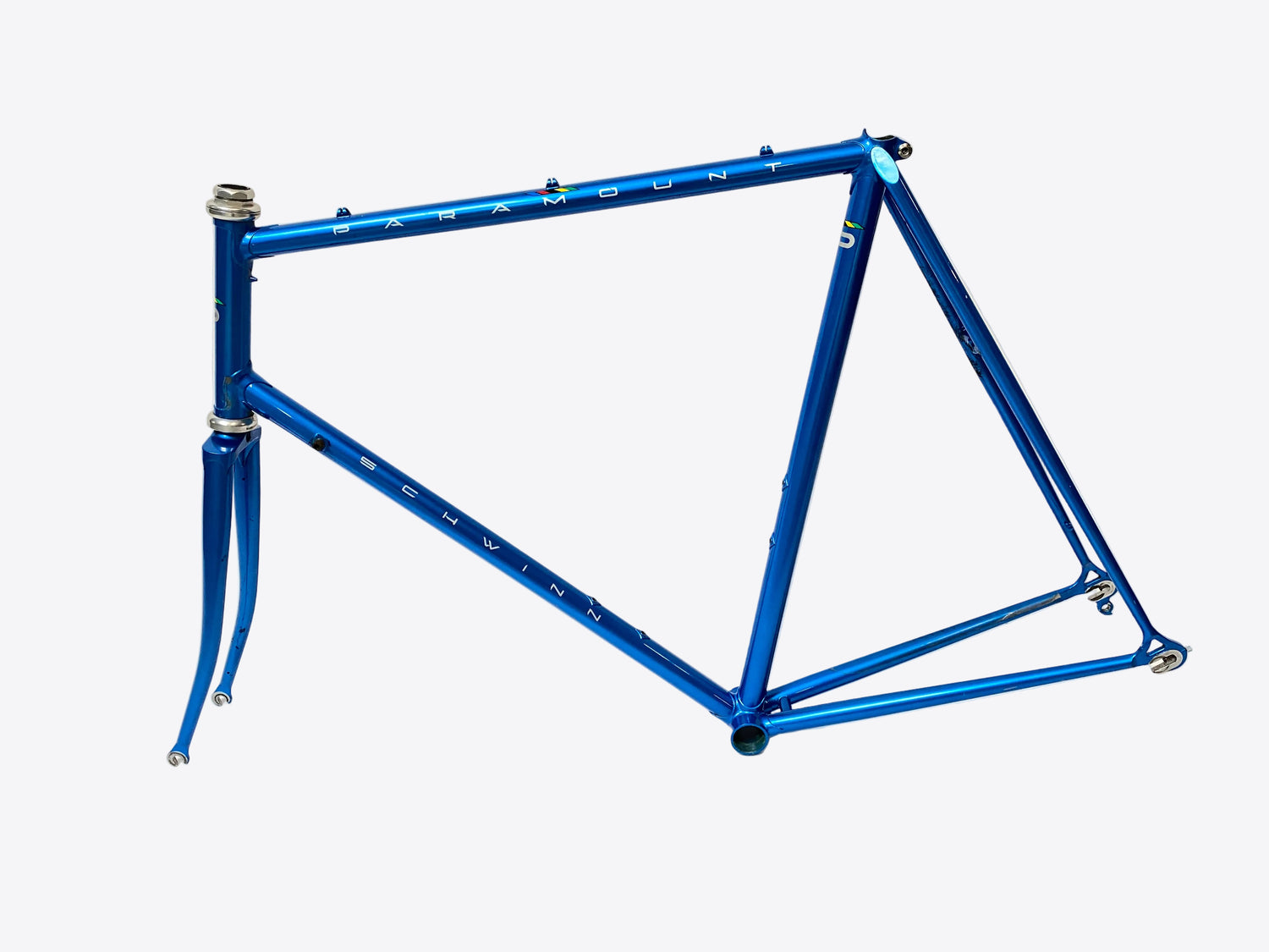 left side view of the frame