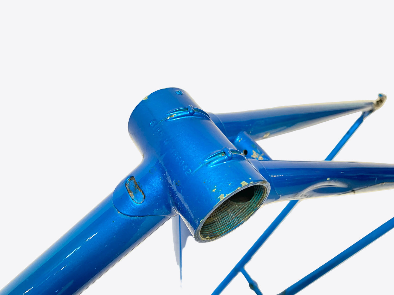 underside of the bottom bracket