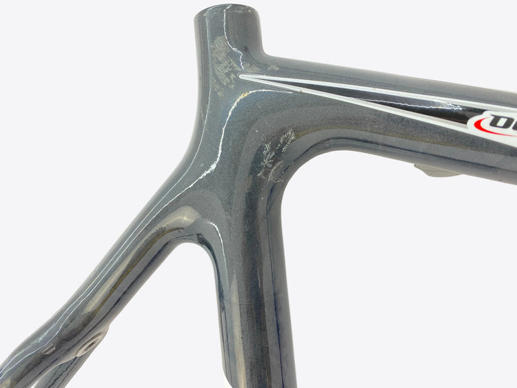 close up of the seat tube junction