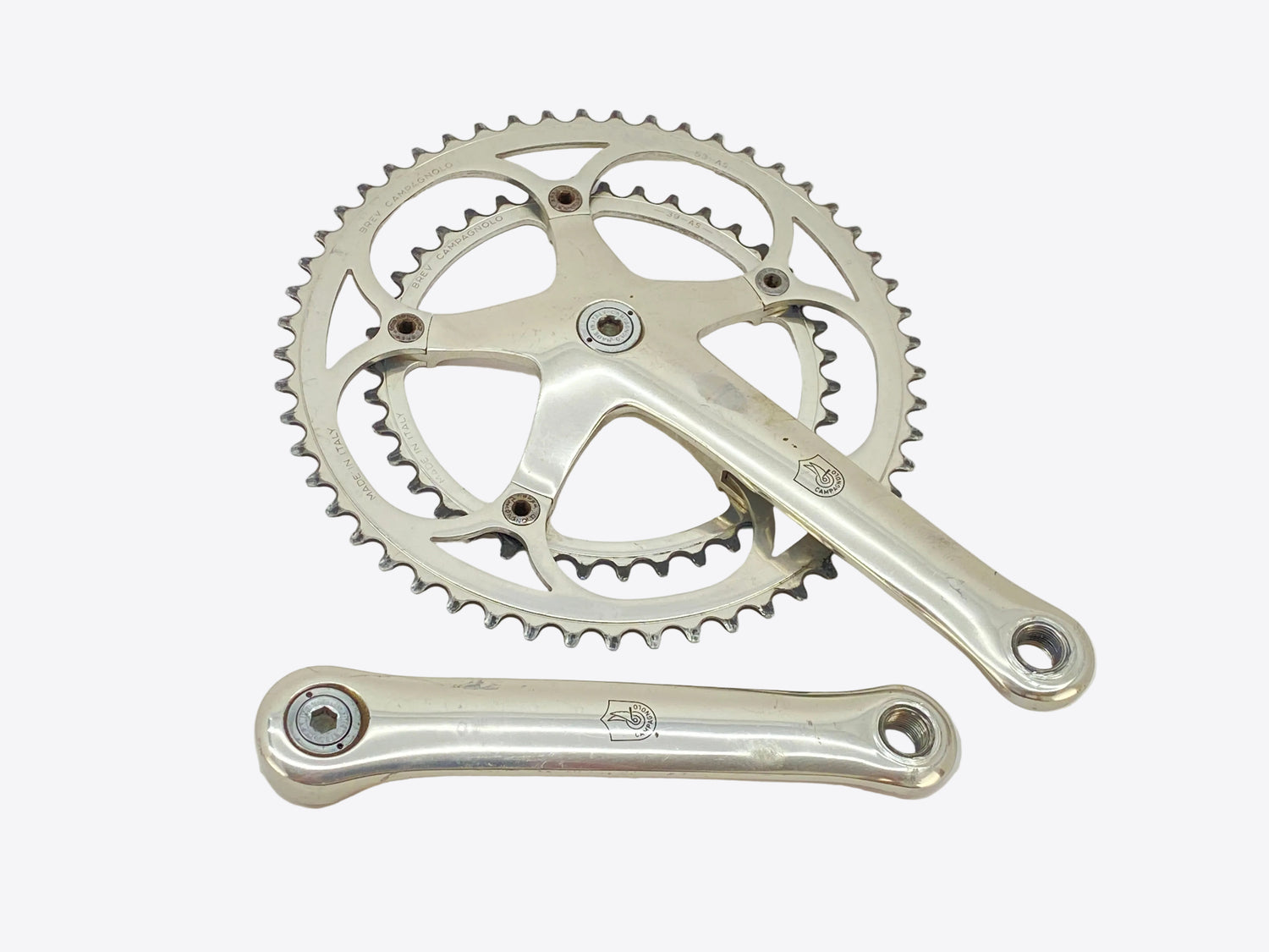 main view of the crank arms