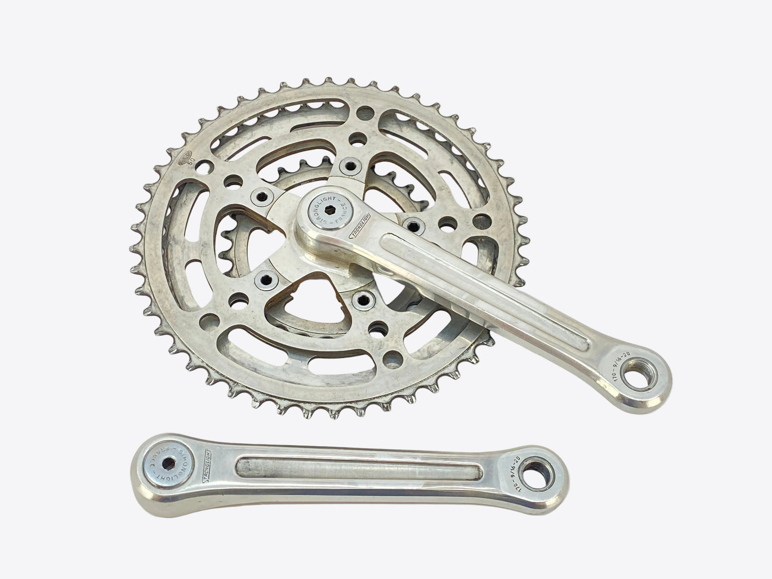 main view of the crankset