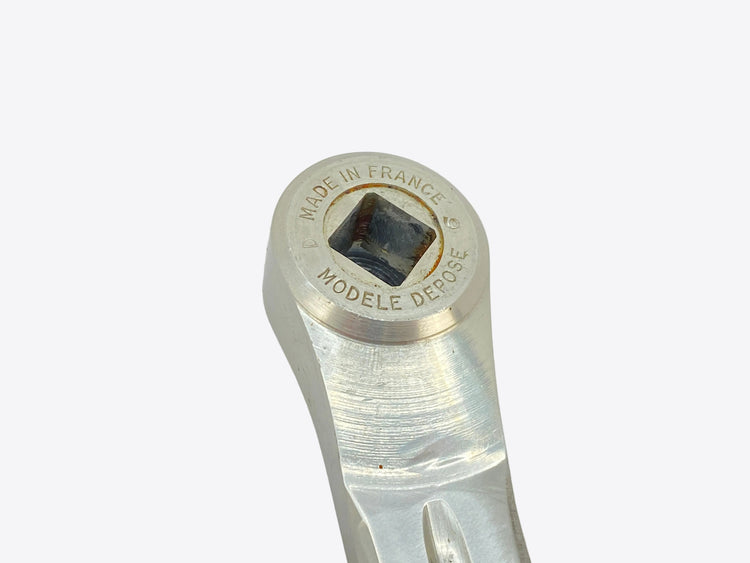 close up of the spindle taper