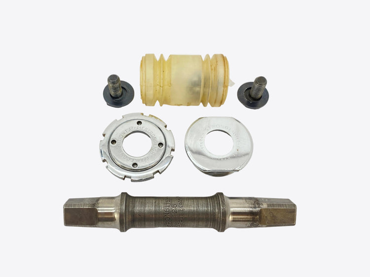view of the bottom bracket