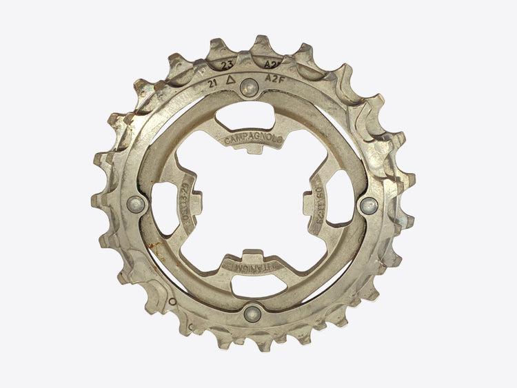 close up of the 21-23 cogs