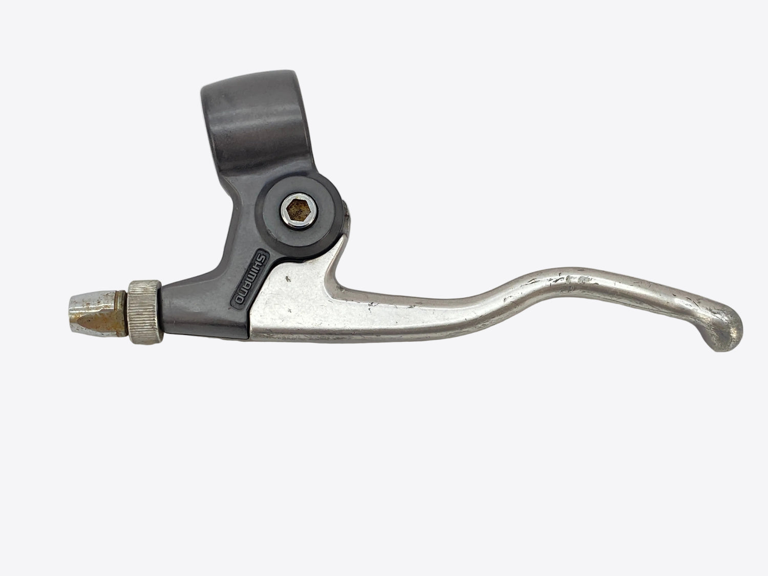 view of the left lever