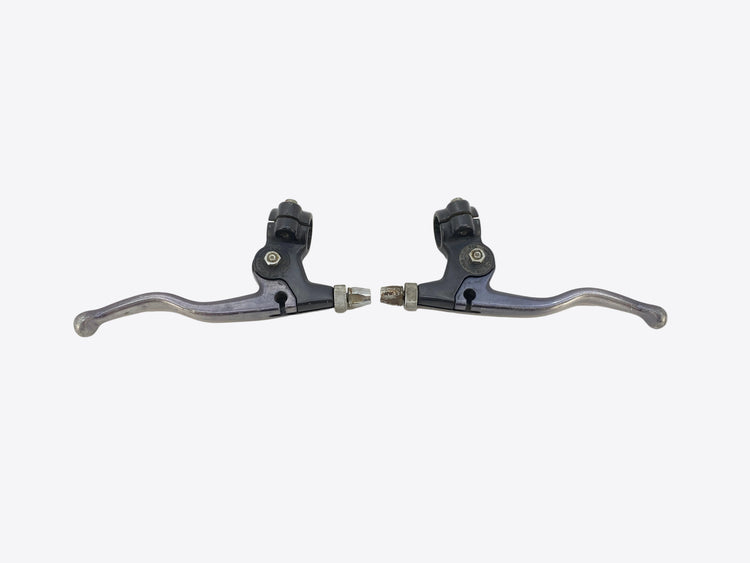 underside view of the levers
