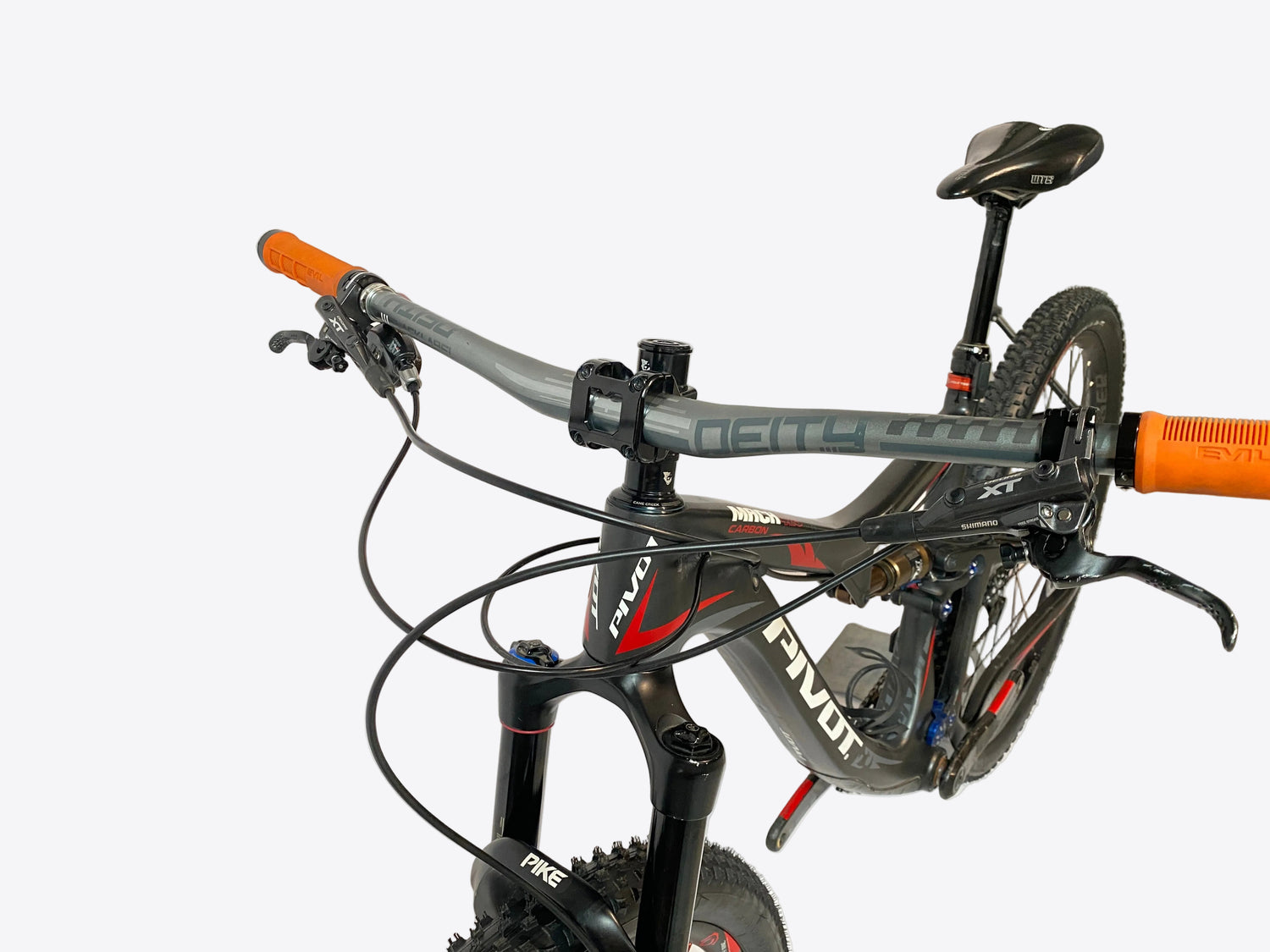 front view of the bike