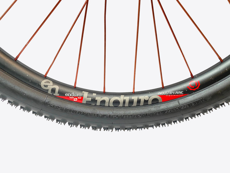 the front wheel label