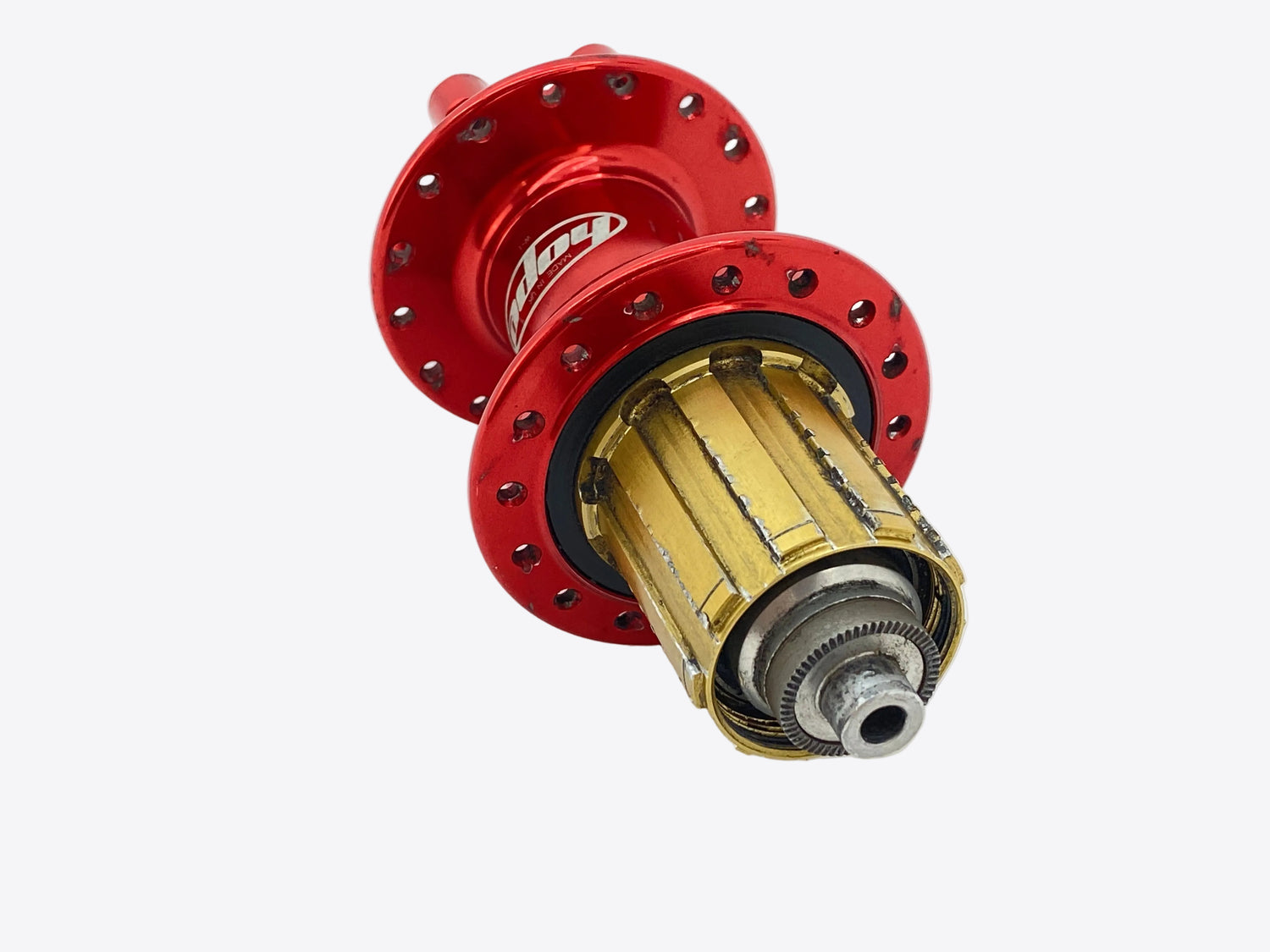 right side view of the hub