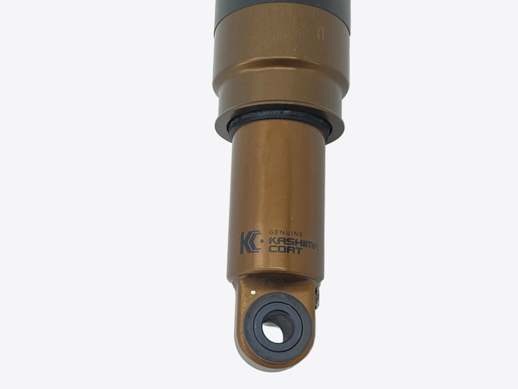 close up of the stanchion tube