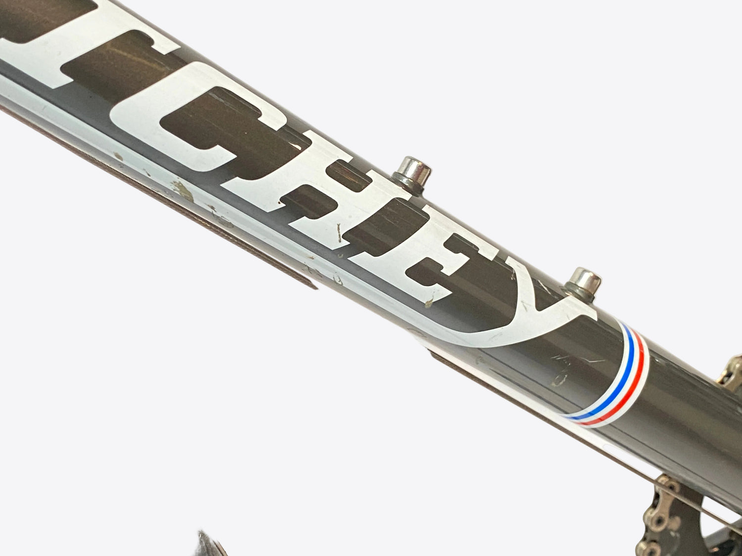 scratches on the down tube