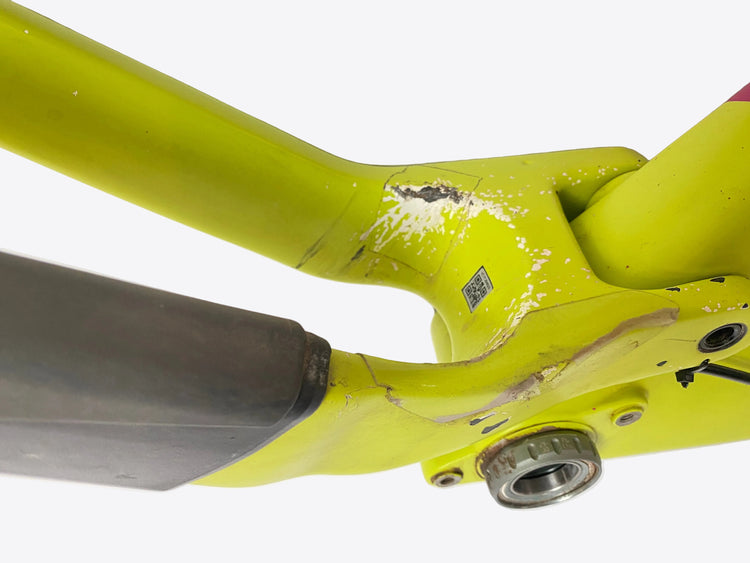 view of the chainstay yoke
