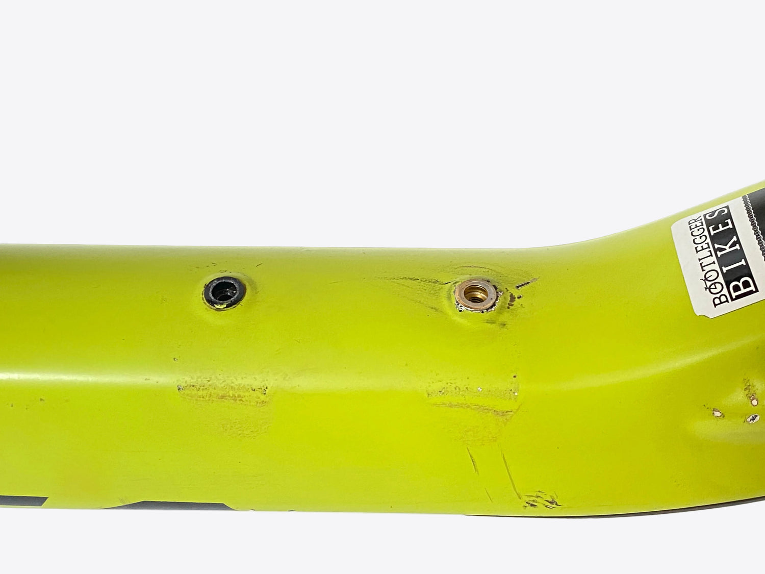 close up of the water bottle bosses