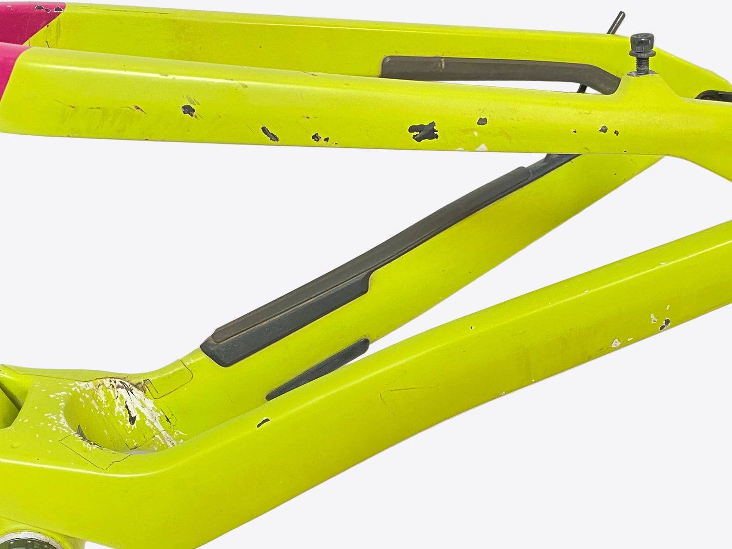 view of the left seat stay