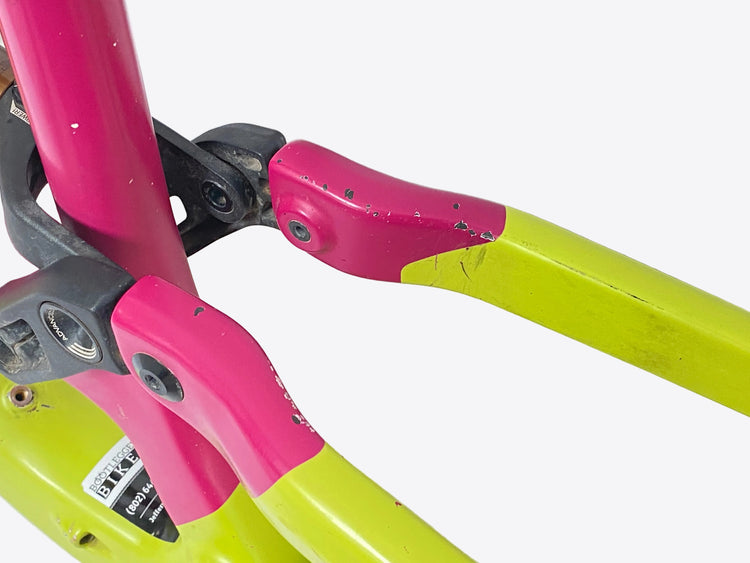 view of the seat stay yoke