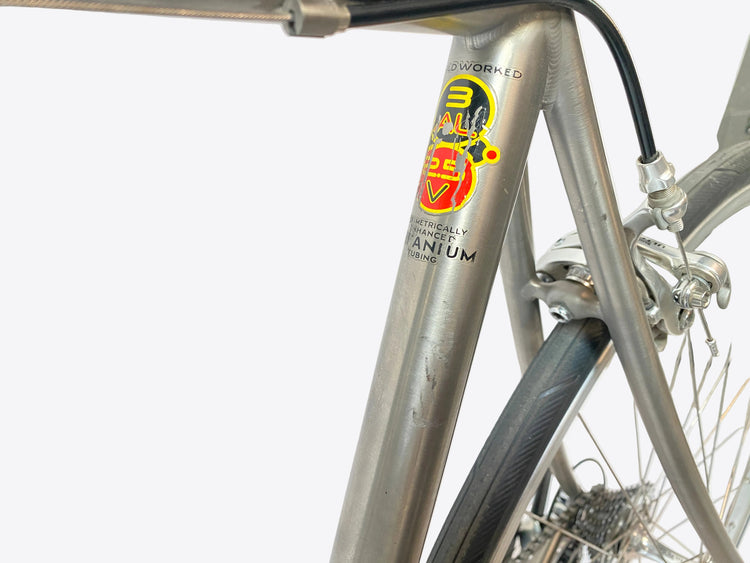 close up of the tubing decal