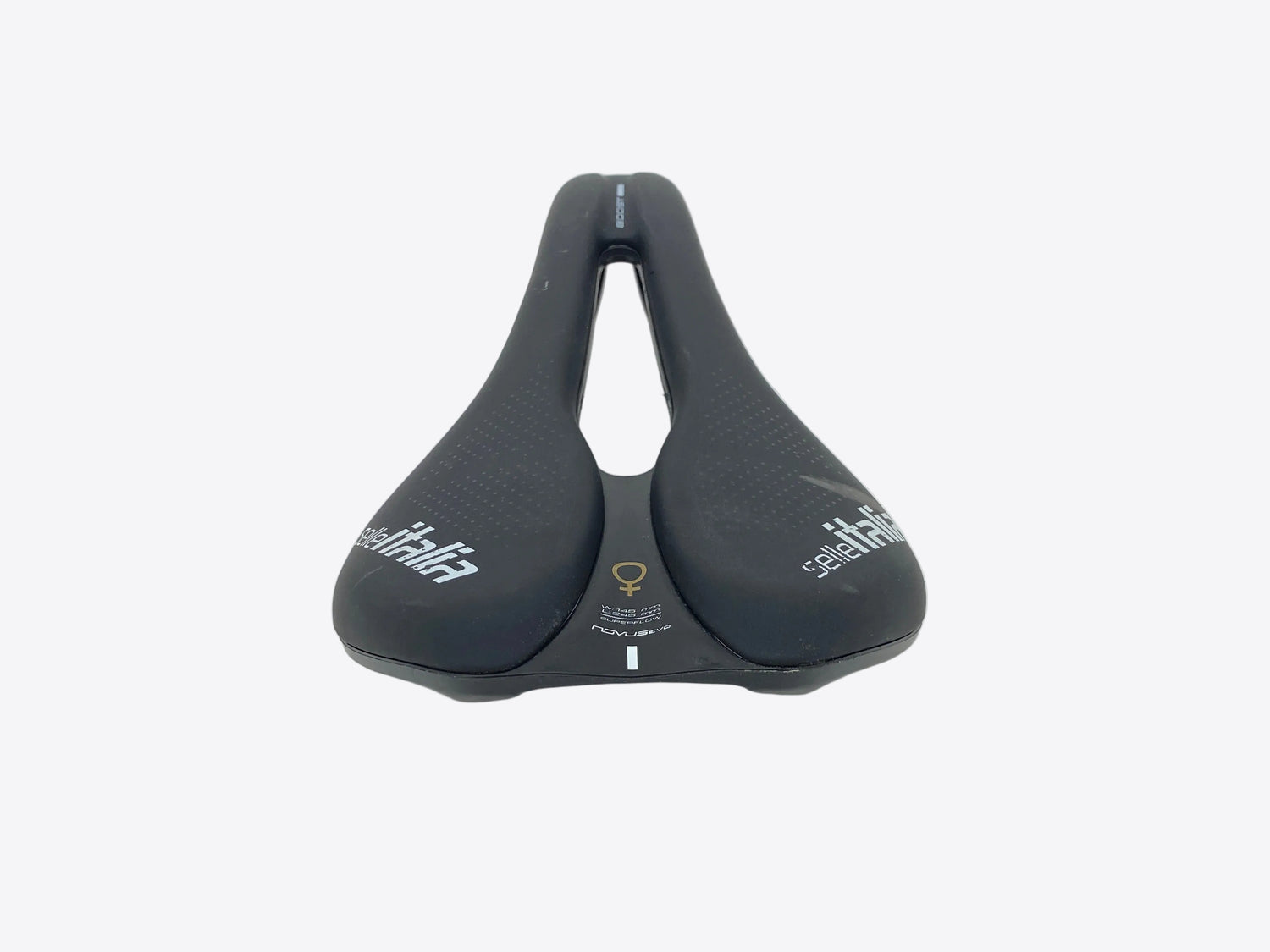 rear view of the saddle