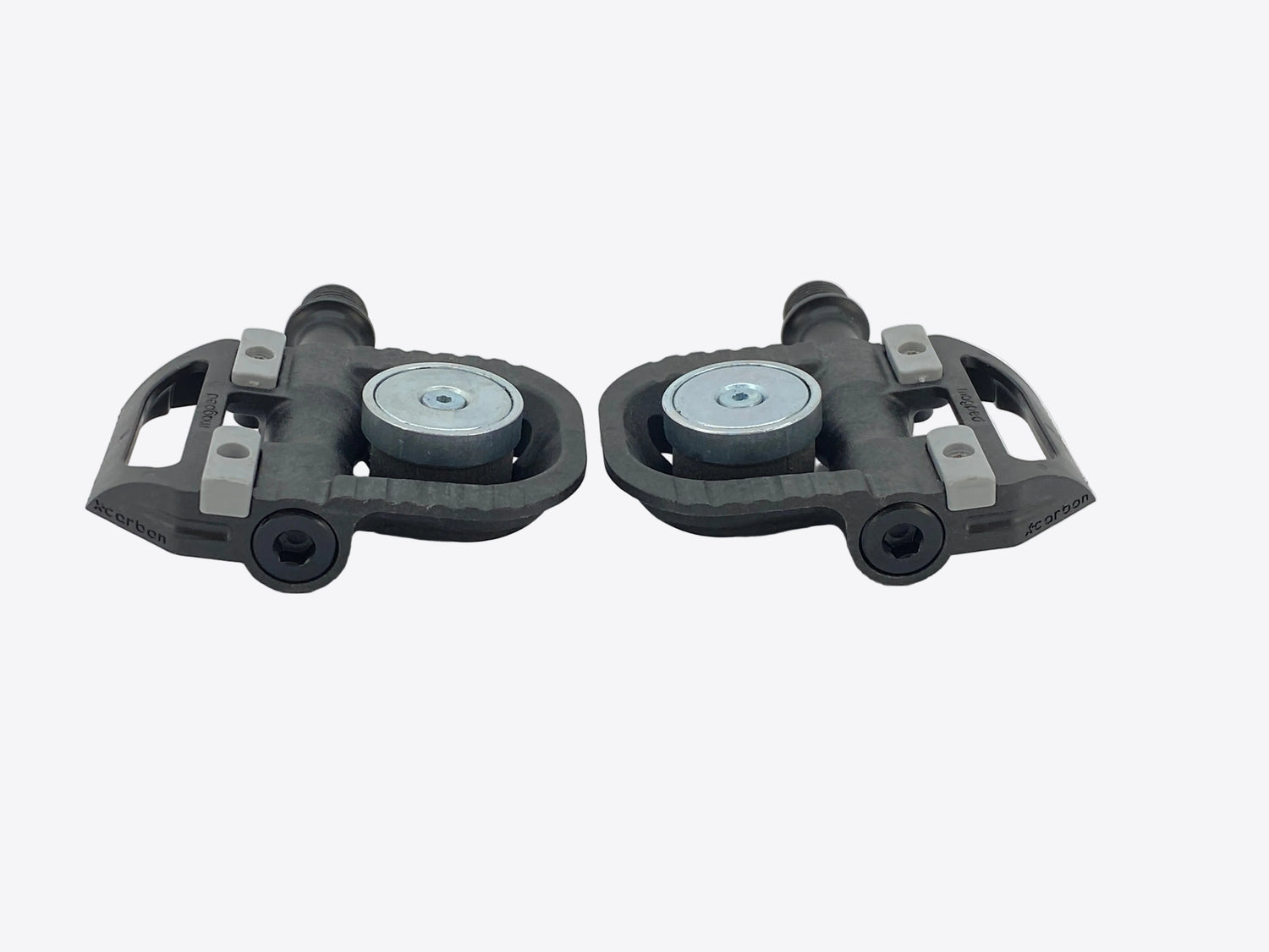 side view of the pedals