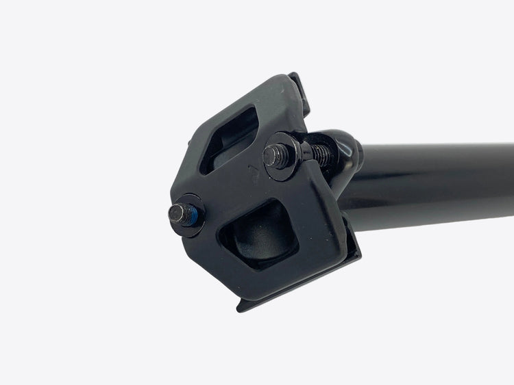 close up of the seat clamp