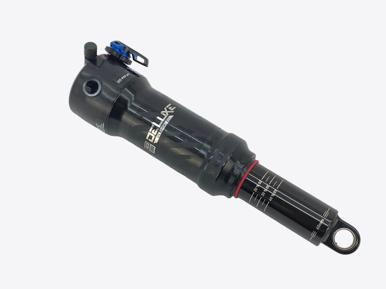 main view of rockshox deluxe ultimate rear shock
