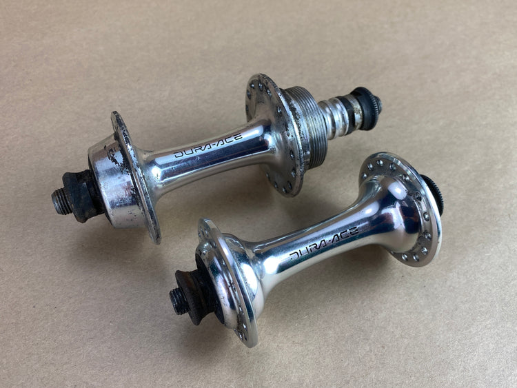 Shimano Dura Ace 7400 Hubset Freewheel QR 100/126 32h