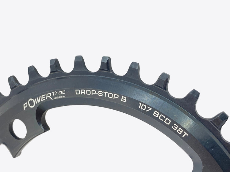 close up of the powertrac label