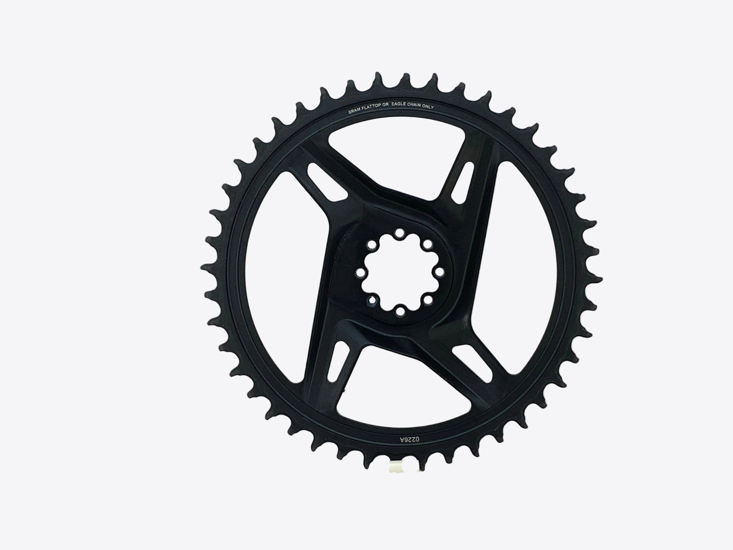 backside of the chainring