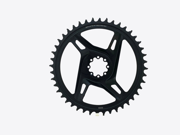 backside of the chainring