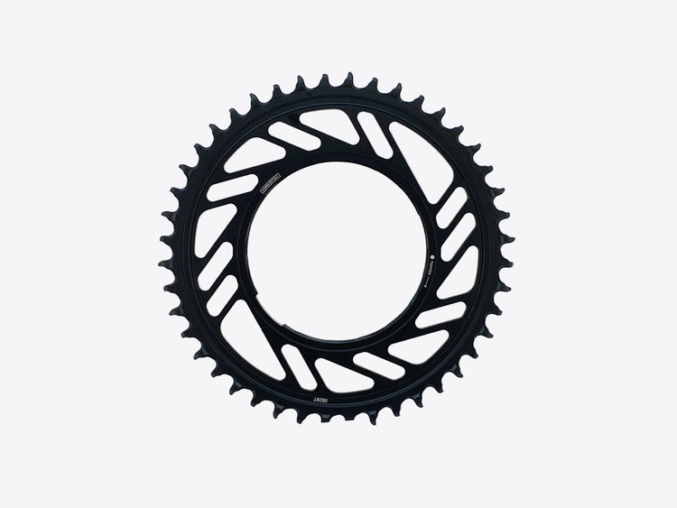 backside of the chainring