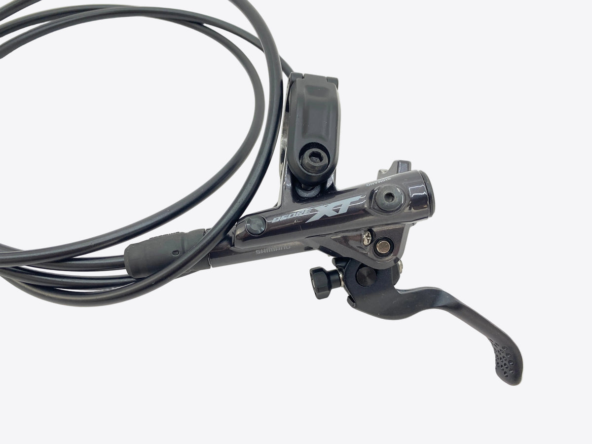 close up of the lever
