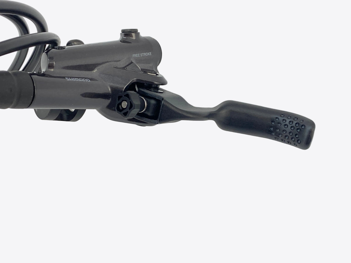 close up of the lever blade