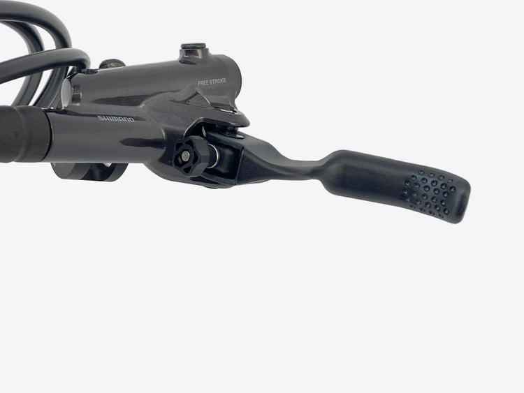 close up of the lever blade