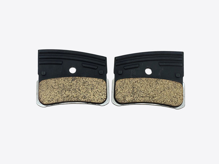 view of the brake pads