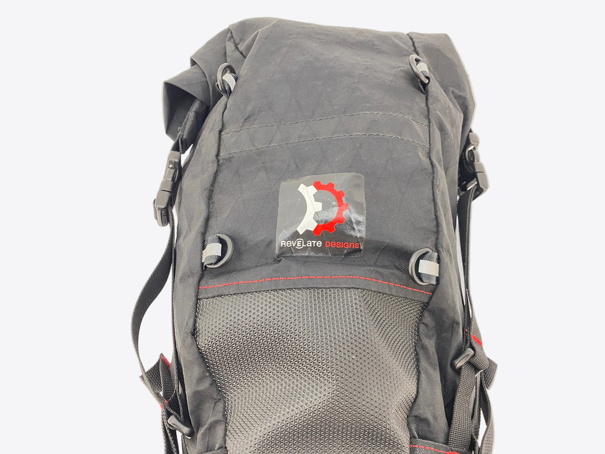view of the brand label