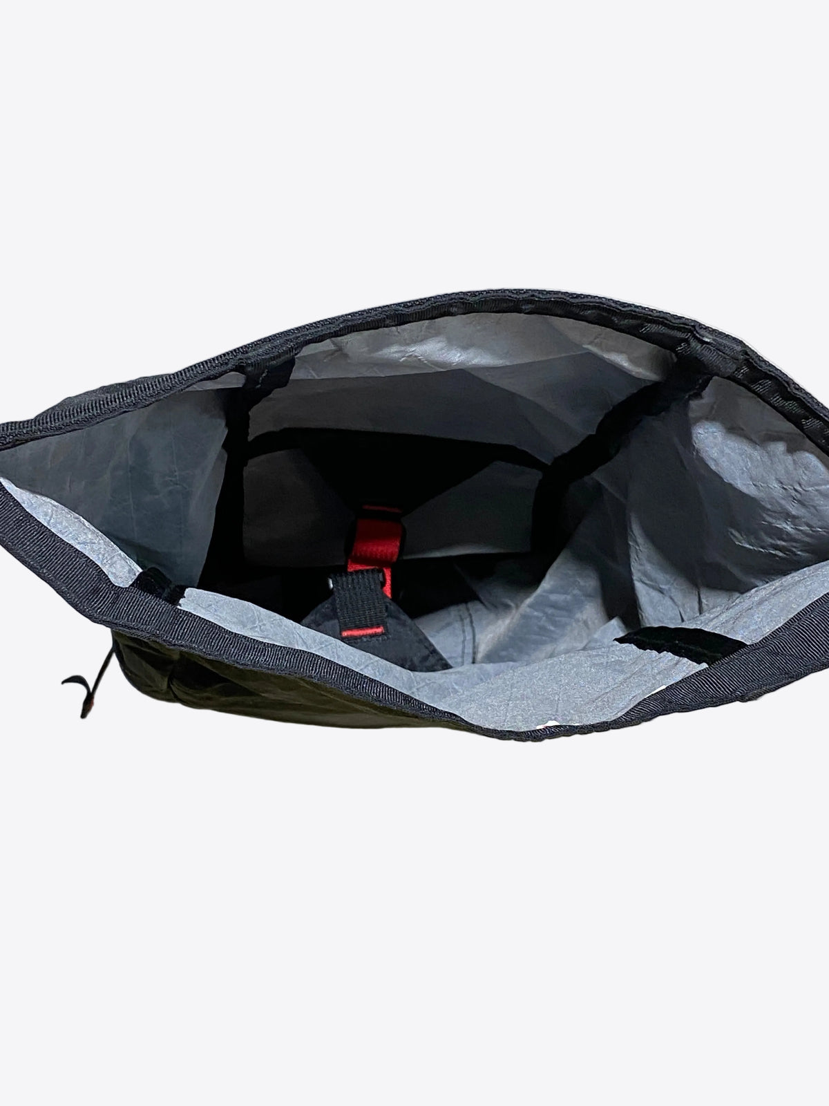 view inside the bag