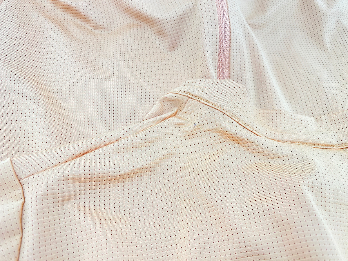 stain on the left shoulder