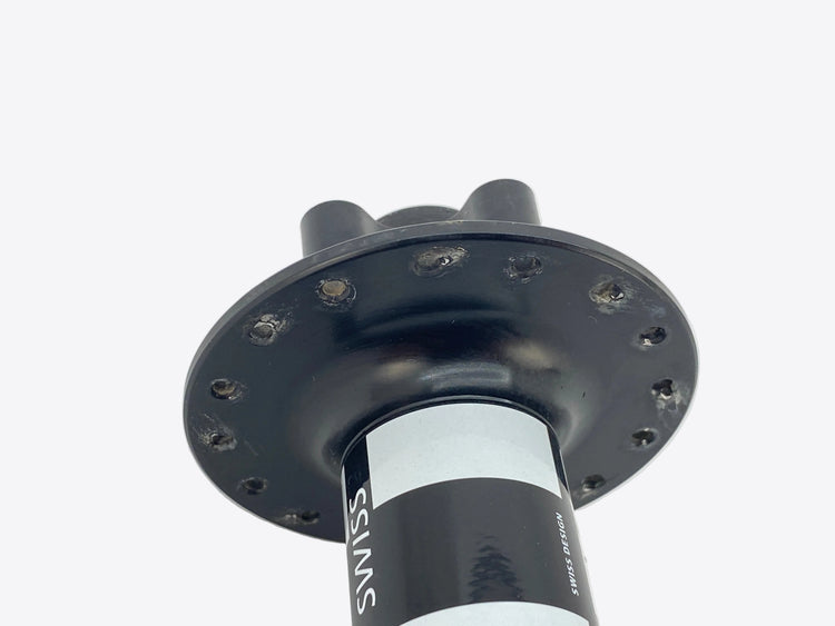 view inside the left hub flange
