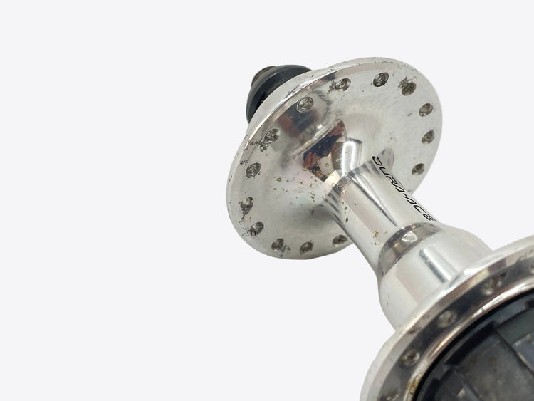 scratches on rear hub center