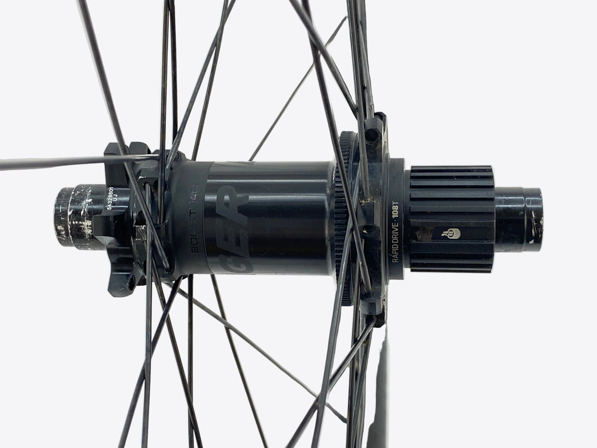 close up of the hub