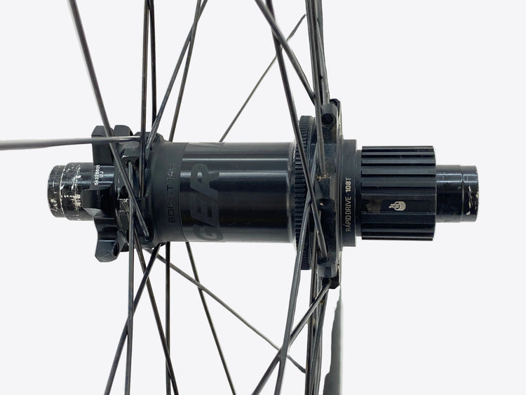 close up of the hub