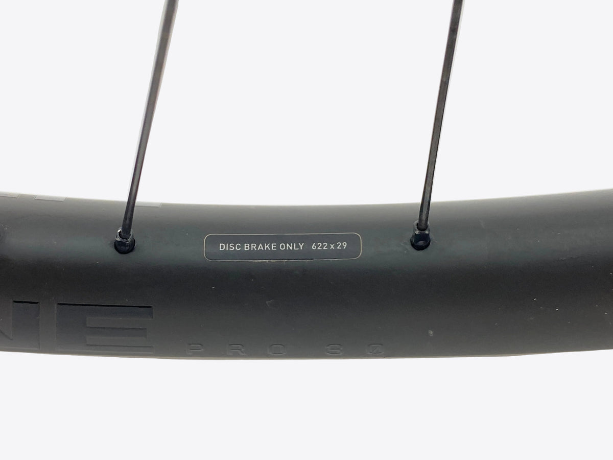 view of the size label