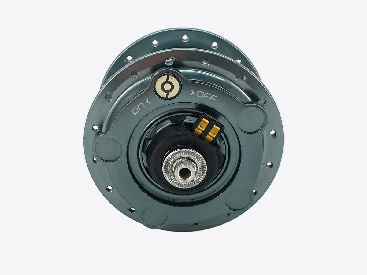 right side view of the hub