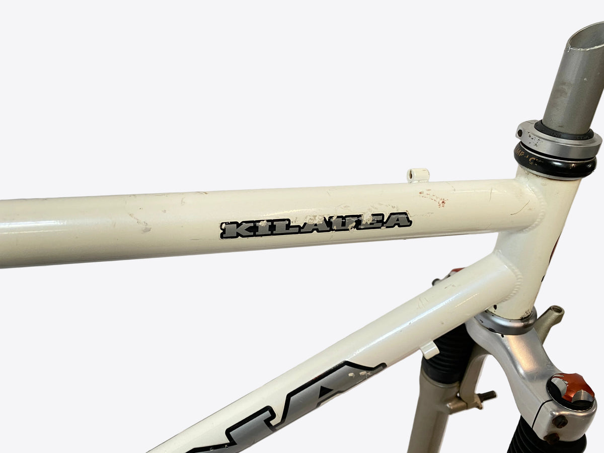 close up of the model name