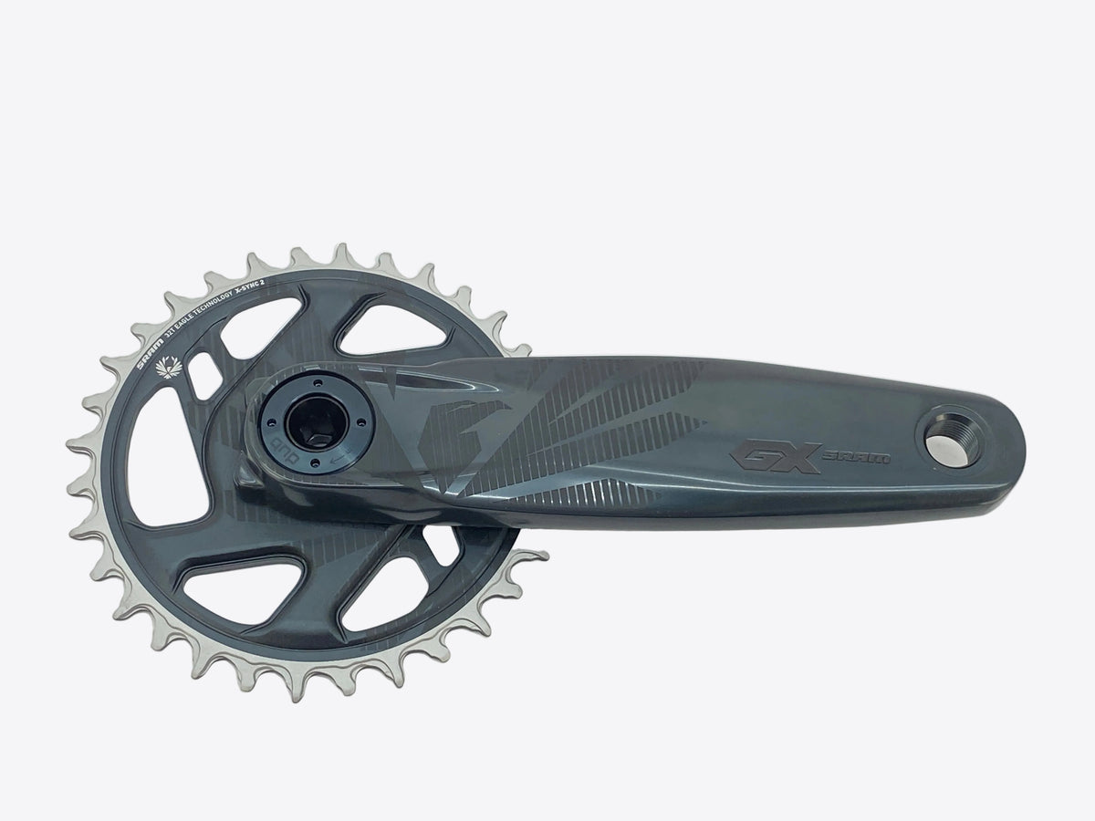 view of the right crank arm